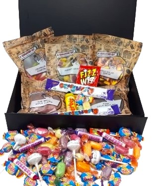 Personalised 1970s Decade Box of Retro Sweets